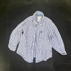 Pink & Blue Plaid Dress Shirt